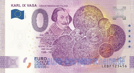 LEBF-2020-2 KARL IX VASA KING OF SWEDEN AND FINLAND