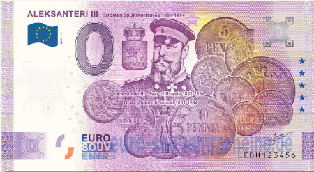 LEBH-2020-4 ALEKSANTERI III SUOMEN SUURIRUHTINAS 1881-1894