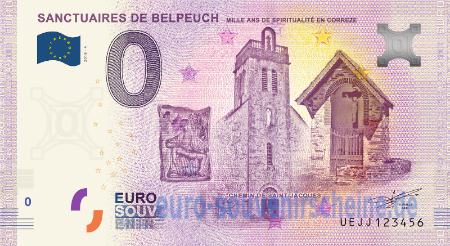 UEJJ-2018-4 SANCTUAIRES DE BELPEUCH MILLE ANS DE SPIRITUALITÉ EN CORREZE