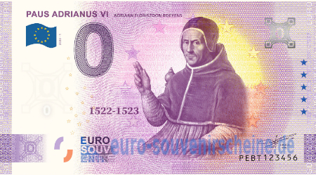 PEBT-2022-1 PAUS ADRIANUS VI ADRIAAN FLORISZOON BOEYENS 