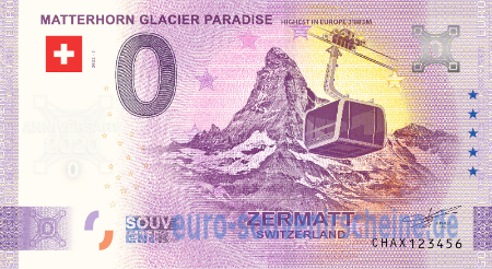CHAX-2022-7 MATTERHORN GLACIER PARADISE HIGHEST IN EUROPE 3 883M